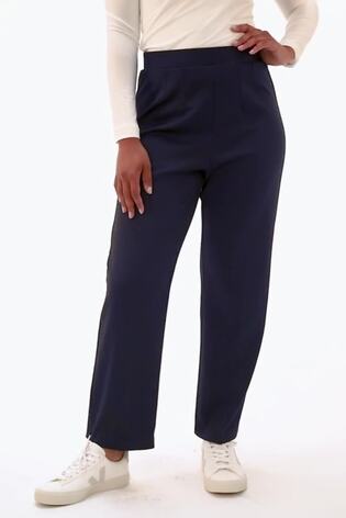 Roman Blue Petite Straight Leg Ponte Stretch Trousers - Image 2 of 6