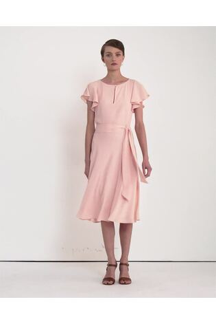 Lauren Ralph Lauren Pink Thandia Midi Dress - Image 2 of 6