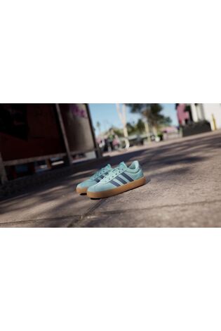 adidas Green VL Court 3.0 Trainers - Image 2 of 10