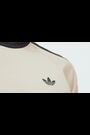بني - تيشيرت 3 خطوط من adidas Originals  - صورة 2 من 5