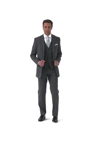 Skopes Grey Classic Fit Darwin Suit Jacket - Image 2 of 5