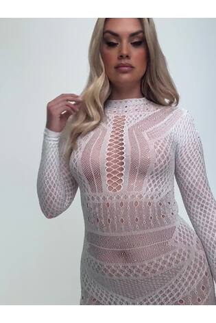 Ann Summers White Jewelled Janelle Dress - Image 2 of 4