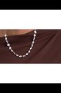 Cristal transparente tono plateado - Ted Baker Julie: Jewel Chain Necklace - Imagen 2 de 9