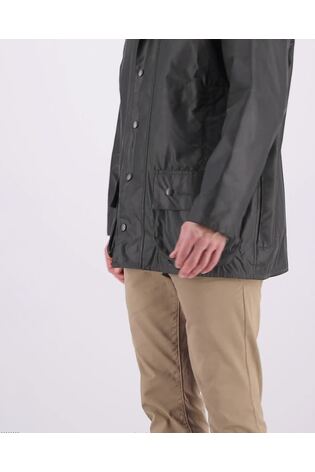 Zielony - Barbour® Beaufort Wax Jacket - Image 2 of 9