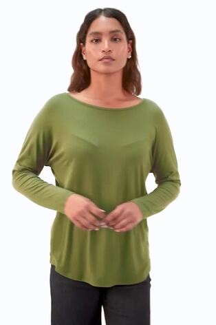 Roman Batwing Long Sleeve Stretch Top - Imagen 2 de 6 Roman Batwing Long Sleeve Stretch Top - Imagen 2 de 6