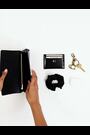 COACH Black Evie Leather Long Wallet On Chain - Image 2 of 7