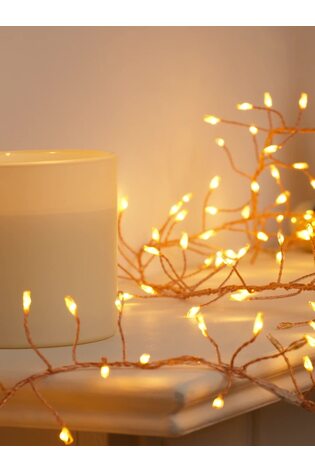 Copper Cluster Twinkle Line Lights - Image 2 of 5