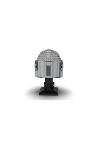 LEGO Star Wars The Mandalorian Helmet Model Adult Set 75328 - Image 2 of 9