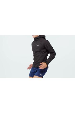 adidas Black Adi365 Running Essentials Jacket - Image 2 of 7