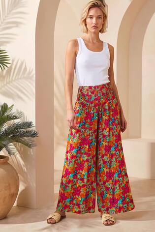Pula - Roman Abstract Palazzo Pantalon - Larawan 2 ng 5