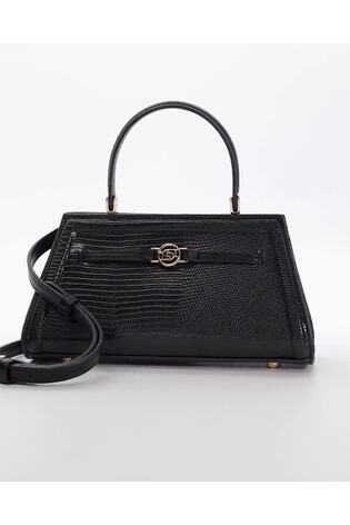 Dune London Black Top Handle Lady Dante Mini Bag - Image 2 of 6