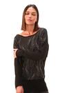 Roman Black Wave Hotfix Knit Jumper - Image 2 of 6