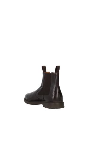 Leather Chelsea Boots in Dark Brown - Image 2 of 8