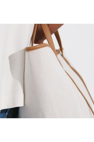 Katie Loxton Grey Capri Canvas Tote Bag 27CM X 51CM X 18CM - Image 2 of 5
