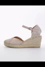 Dune London Pink Kamii Hotfix Detail Espadrilles - Image 2 of 7