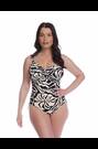 Fantasie Black Aruba Nights Underwire Twist Front Swimsuit With Adjustable Leg - Image 2 of 5