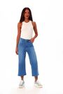 Dusk Blue Denim Culotte Jeans - Image 2 of 4