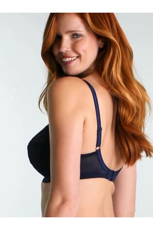 Panache Navy Full Cup Envy Lace Wired Bra - Image 2 of 7
