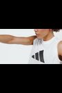 adidas White Train Essentials Big Logo Training Tank Top - Image 2 of 4