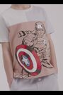 Angel & Rocket Grey Captain America Shorts - Image 2 of 5