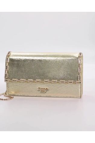 Dune London Gold Billionaires Chain Strap Purse - Image 2 of 7