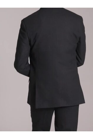 Skopes Black Methley Tailored Fit  Semi-Plain Suit Jacket - Image 2 of 6