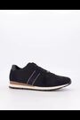 Dune London Blue Standard Fit Treck Stripe Webbing Runner Trainers - Image 2 of 6