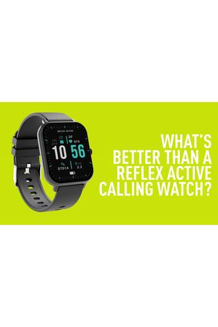 Reflex Active Gold Plated Series 23 Rose Pink Strap Smart Watch and True Wireless Sound Earbud Set - Image 2 of 9