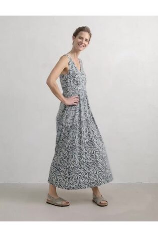 Seasalt Cornwall Blue Polmanter Jersey Dress - Image 2 of 6