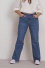 Mid Wash Blue High Waisted 70's Flared Jeans - Image 2 of 2