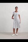 Seasalt Cornwall Blue Petite April Short Sleeve Dress - Image 2 of 6