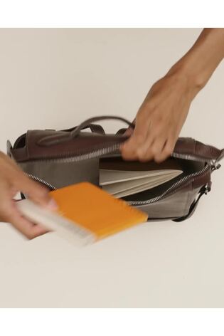 Radley Dark Brown Oak Street Medium Backpack - Image 2 of 6