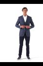 Skopes Blue Tailored Fit Jepson Check Jacket - Image 2 of 5