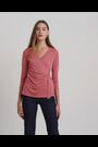 Lauren Ralph Lauren Pink Jainab Mid Sleeve Pullover Top - Image 2 of 9
