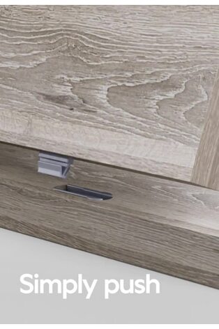 Grey Heath Oak Effect Large Sideboard - Image 2 of 11