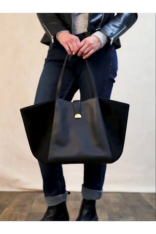 Lakeland Leather Herdwick Umhängetasche aus Veloursleder und Leder - Bild 2 von 7