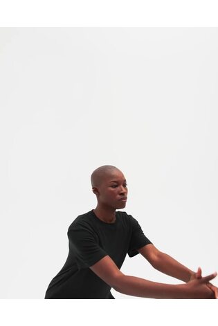 Nike Black Dri-Fit One Relaxed Short Sleeve Top - Image 2 of 10