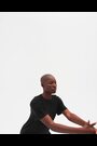 Nike Black Dri-Fit One Relaxed Short Sleeve Top - Image 2 of 10