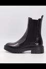 Dune London Black Picture Cleated Chelsea Boots - Image 2 of 6
