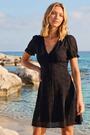 Roman – besticktes Kleid aus 100% Baumwoll-Stretch-Jersey - Bild 2 von 7