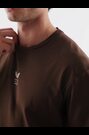 Reiss | Castore Cotton Relaxed Graphic T-shirt in Cocoa Bark/Stone Cas - Image 2 of 7