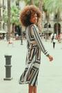Sosandar Natural Chain Belted Shirt Dress - Image 2 of 6