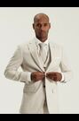 Skopes Cream Antonio Tailored Fit Suit Jacket - Image 2 of 4