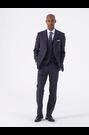 Skopes Blue Tailored Fit Thoresby Ultimate Comfort Check Suit Jacket - Image 2 of 7