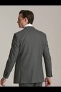 Skopes Grey Single Breasted Cassius Single Breasted Tailored Fit Stripe Suit Jacket - Image 2 of 7