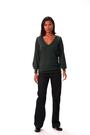 Roman Dark Green V-Neck Long Sleeve Jumper - Image 2 of 5