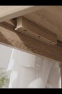 Mid Natural Owen 4 to 6 Seater Extending Dining Table - Image 2 of 11