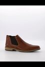 Dune London Brown Chilean Toe Cap Chelsea Boots - Image 2 of 6