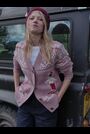 Shelter Ski Pink Knitted  Cardigan - Image 2 of 7