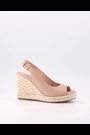 Dune London Kimmy Wedge Heel Sling Back Sandals - Image 2 of 6